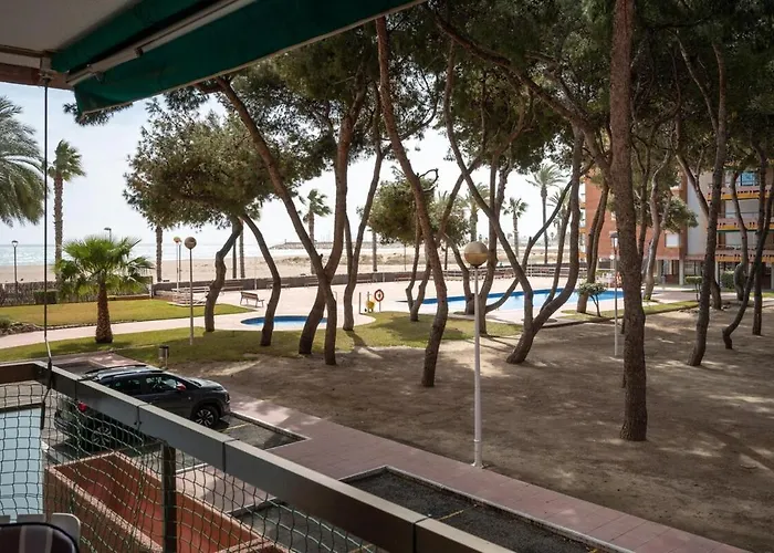 At103 Pins Beachfront Complex, View * Torredembarra